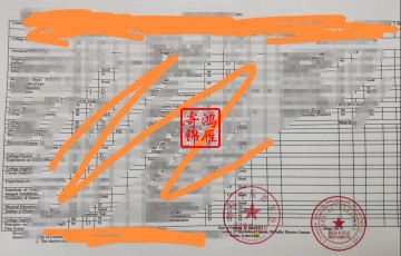 铜陵学院本科英文成绩单打印案例