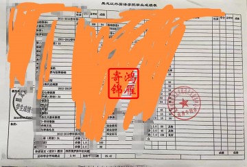 成都武侯区人才服务中心档案馆复印成绩单办理案例