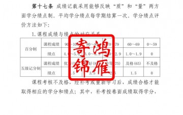 江苏理工学院出国留学成绩单平均学分绩点计算方法证明GPA