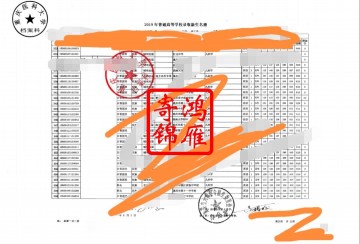 重庆医科大学新生录取花名册复印案例