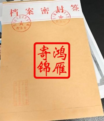四川航天职业技术学院出国留学成绩单打印盖章密封案例
