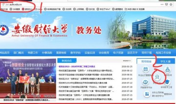 安徽财经大学出国留学中英文成绩单证明打印流程